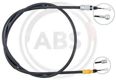 Cable Pull, parking brake A.B.S. K14045