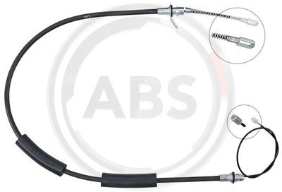 Cable Pull, parking brake A.B.S. K14049