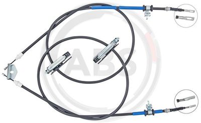Cable Pull, parking brake A.B.S. K14061