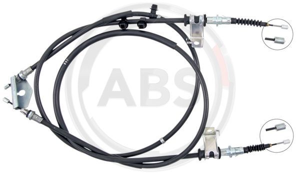 A.B.S. K14063 Cable Pull, parking brake