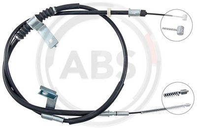 Cable Pull, parking brake A.B.S. K14066