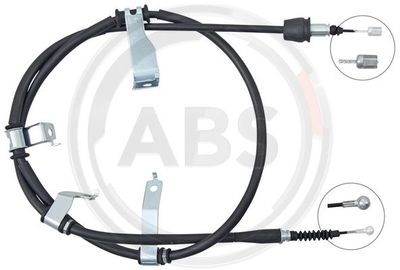 Cable Pull, parking brake A.B.S. K14073