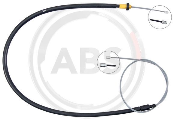 A.B.S. K14080 Cable Pull, parking brake