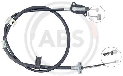 Cable Pull, parking brake A.B.S. K14084