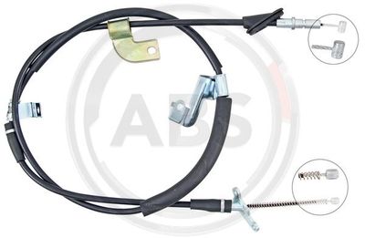 Cable Pull, parking brake A.B.S. K14105