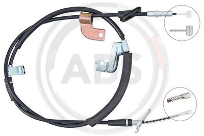 Cable Pull, parking brake A.B.S. K14109