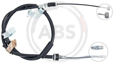 Cable Pull, parking brake A.B.S. K14113