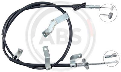 Cable Pull, parking brake A.B.S. K14134