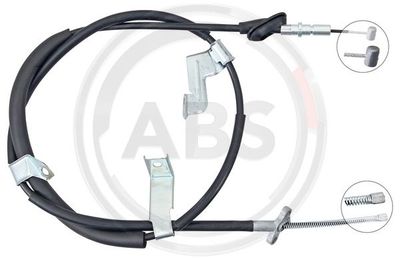 Cable Pull, parking brake A.B.S. K14135