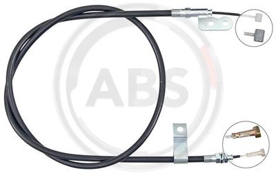 Cable Pull, parking brake A.B.S. K14169