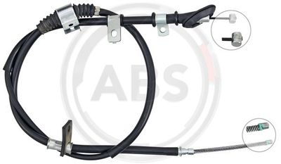 Cable Pull, parking brake A.B.S. K14198