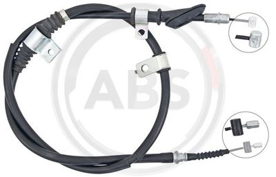 Cable Pull, parking brake A.B.S. K14208