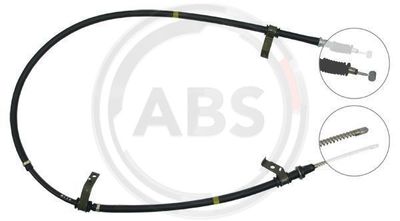 Cable Pull, parking brake A.B.S. K14318