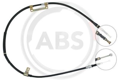 Cable Pull, parking brake A.B.S. K14518