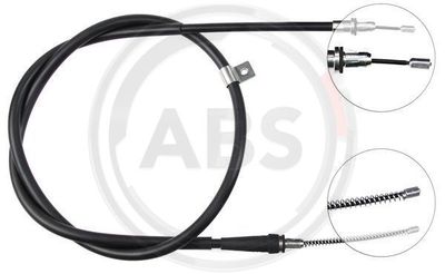 Cable Pull, parking brake A.B.S. K14648