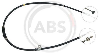 Cable Pull, parking brake A.B.S. K14767