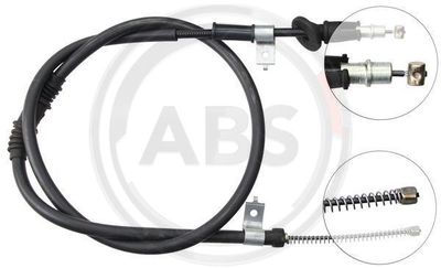 Cable Pull, parking brake A.B.S. K14797