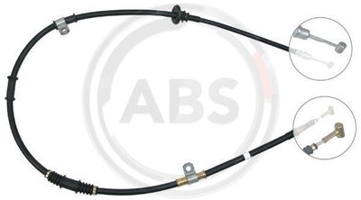 Cable Pull, parking brake A.B.S. K14887
