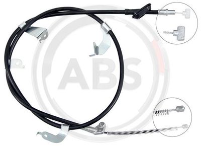 Cable Pull, parking brake A.B.S. K15006