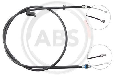 Cable Pull, parking brake A.B.S. K15027