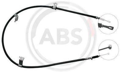 Cable Pull, parking brake A.B.S. K15157