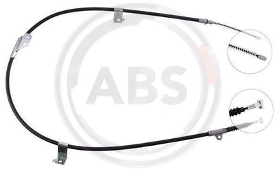 Cable Pull, parking brake A.B.S. K15217