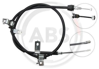 Cable Pull, parking brake A.B.S. K15357
