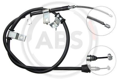 Cable Pull, parking brake A.B.S. K15358