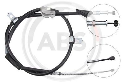 Cable Pull, parking brake A.B.S. K15378
