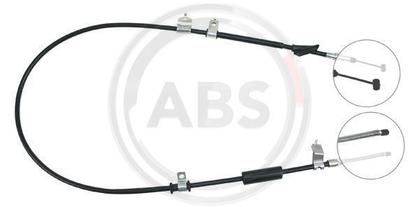 A.B.S. K15687 Cable Pull, parking brake