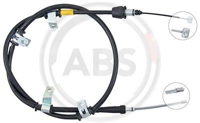 Cable Pull, parking brake A.B.S. K16004