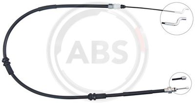 Cable Pull, parking brake A.B.S. K16006