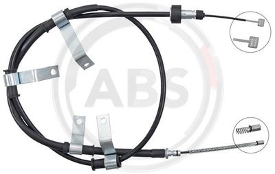 Cable Pull, parking brake A.B.S. K16033