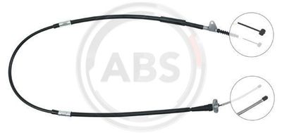 Cable Pull, parking brake A.B.S. K16048