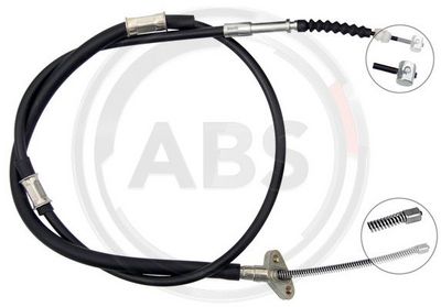Cable Pull, parking brake A.B.S. K16107