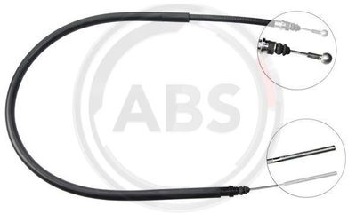 Cable Pull, parking brake A.B.S. K16517