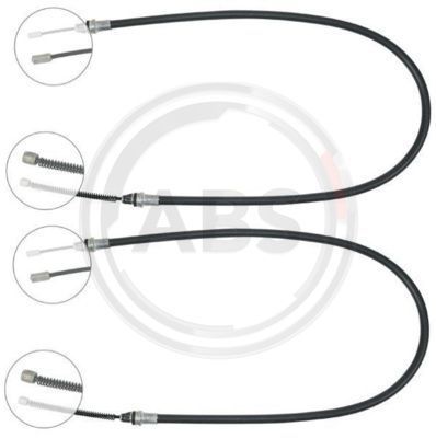 Cable Pull, parking brake A.B.S. K16626