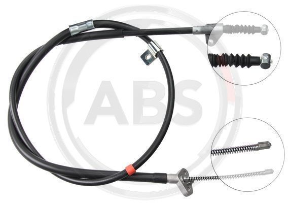 A.B.S. K16627 Cable Pull, parking brake