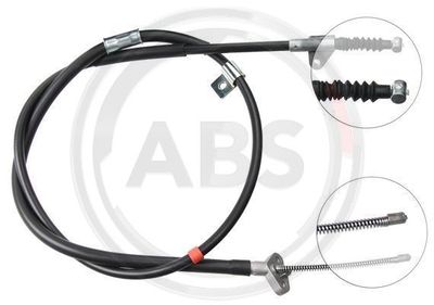 Cable Pull, parking brake A.B.S. K16627
