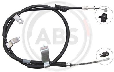 Cable Pull, parking brake A.B.S. K16668