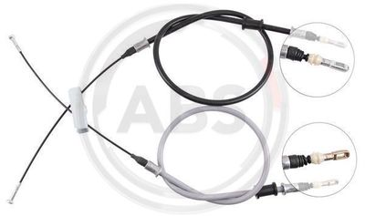 Cable Pull, parking brake A.B.S. K16935