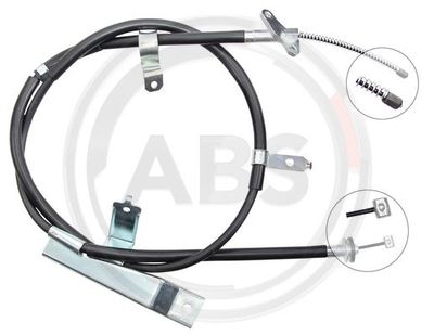 Cable Pull, parking brake A.B.S. K17107