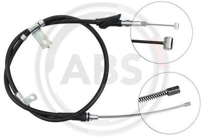 Cable Pull, parking brake A.B.S. K17128