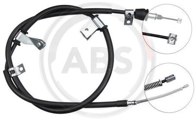 Cable Pull, parking brake A.B.S. K17167