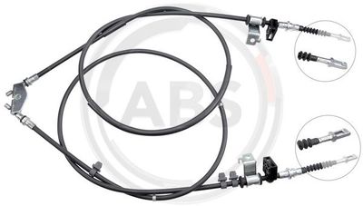 Cable Pull, parking brake A.B.S. K17250