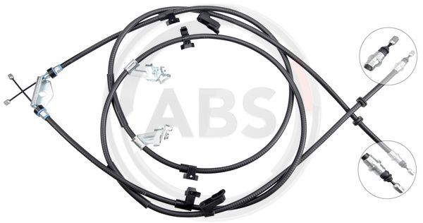 A.B.S. K17261 Cable Pull, parking brake