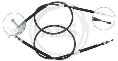 Cable Pull, parking brake A.B.S. K17282