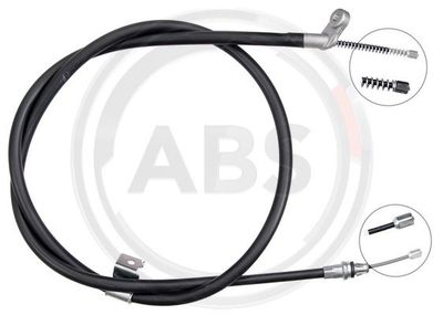 Cable Pull, parking brake A.B.S. K17290