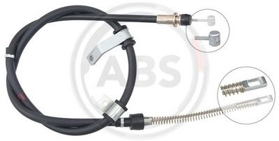 Cable Pull, parking brake A.B.S. K17328