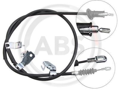 Cable Pull, parking brake A.B.S. K17337
